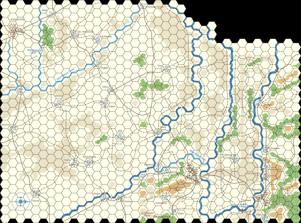 Arnhem Game Map